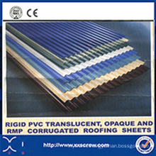 Rigid PVC Corrugated Roofing Sheet Extrusion Machine